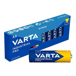 Varta LR06 Pile Alcaline Industrial Pro AA 1,5 V Lot de 10 - Ø14,5 x 50,5 mm