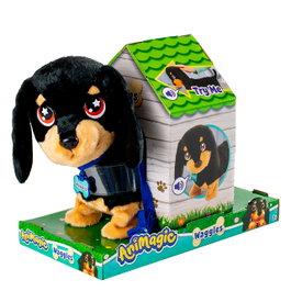 BIZAK Waggles, Mi Perrito Salchicha, Peluche Interactif avec Son et Mouvement, pour Enfants dès 2 Ans