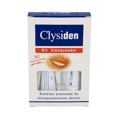 CLYSIDEN Kit Blanqueador 30 Aplic - Kit de Blanchiment Dentaire, 30 Applications CLYSIDEN Kit Blanqueador 30 Aplic - Kit de Blanchiment Dentaire, 30 Applications