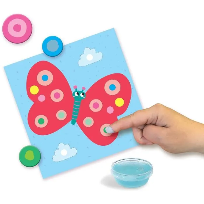 Ses Creative My First - Kit d'activités créatives 3 en 1 avec peinture au doigt, coloriage et formes autocollantes animaux pour bébé dès 12 mois Ses Creative My First - Kit d'activités créatives 3 en 1 avec peinture au doigt, coloriage et formes autocollantes animaux pour bébé dès 12 mois