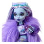 Mattel - Monster High Abbey Bominable Hnf64 - Poupée avec tenue à paillettes de neige, accessoires et mascotte Tundra - Pour enfants +4 ans