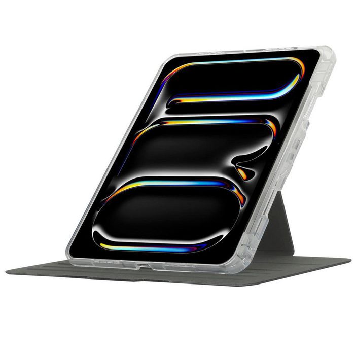 Targus VersaVu - Étui transparent pour iPad Air 11" M3/M2 et iPad Pro 11" - Protection militaire, rotation 360°, support Apple Pencil