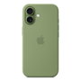 Apple iPhone 17 - Coque en silicone avec MagSafe - Light Moss