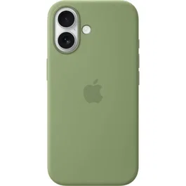 Apple iPhone 17 - Coque en silicone avec MagSafe - Light Moss
