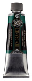 Rembrandt Peinture à l'huile Verde Ftalo Azulado 680, 150 ml