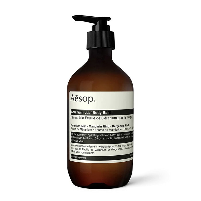 Aesop GERANIUM LEAF Baume Corporel 500 ml