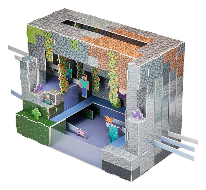 Paladone Products Minecraft Kit de Construction 3D Scene