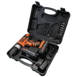 Haukka Perforateur-visseuse sans fil 14,4V avec 2 batteries 1,3Ah
