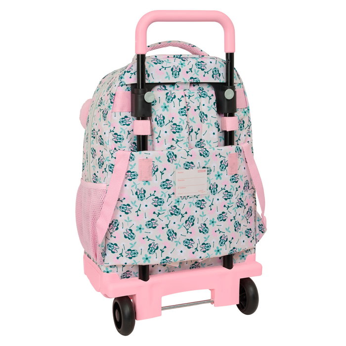 Cartable à roulettes Minnie Mouse Minty Rose 33 x 45 x 22 cm Cartable à roulettes Minnie Mouse Minty Rose 33 x 45 x 22 cm