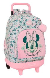 Safta Mochila avec roues compacte extraible Minnie Mouse Minty 33x45x22cm