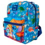 LOUNGEFLY Mini sac à dos en nylon Camping Cuties Stitch Disney 24cm