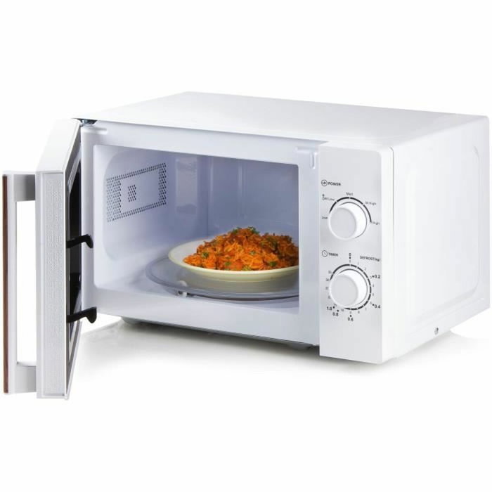 Domo DO2720 Micro-ondes 20L - 700W - Blanc finition bois Domo DO2720 Micro-ondes 20L - 700W - Blanc finition bois