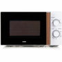 Domo DO2720 Micro-ondes 20L - 700W - Blanc finition bois