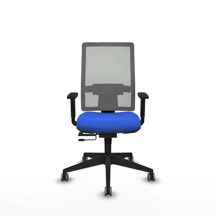 Piqueras y Crespo Chaise de Bureau Horna - Bleu et Gris Piqueras y Crespo Chaise de Bureau Horna - Bleu et Gris