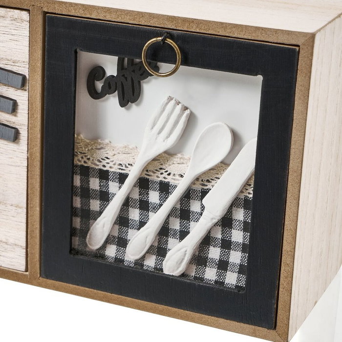 BigBuy Home Boîte pour infusions Multicouleur