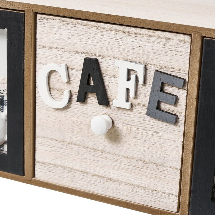 BigBuy Home Boîte pour infusions Multicouleur