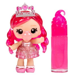 Yummiland Bianca - Poupée 10 cm et Gloss Pailleté Goût Chewing Gum