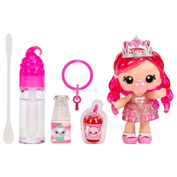 Yummiland Bianca - Poupée 10 cm et Gloss Pailleté Goût Chewing Gum Yummiland Bianca - Poupée 10 cm et Gloss Pailleté Goût Chewing Gum