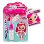 Yummiland - Poupée Bianca 10 cm avec Kit de Création de Gloss Pailleté Parfumé Chewing Gum - Idéal Dès 4 Ans