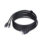Startechcom HU12210-KVM-CABLE Câble KVM HDMI + USB 3.0 3m 4K 60Hz 5Gbps Type A A