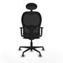Piqueras y Crespo Chaise de Bureau 1D036G1 Vert