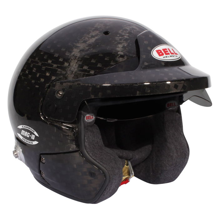 Bell Mag-10 Carbon Hans Taille 58 Fia8859-Sa2020 BL1245005 Casque Circuit Carbone Visiere Ajustable