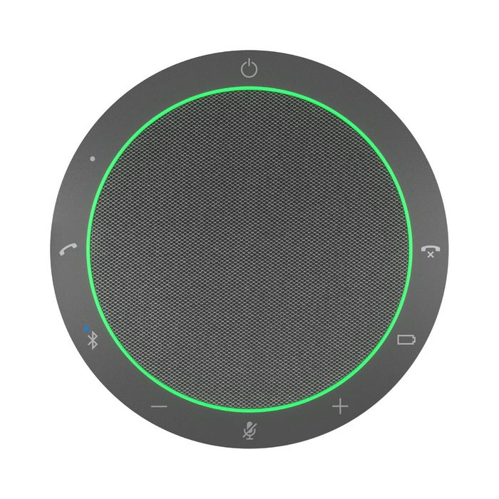Jabra Speak2 55 UC Haut-parleur pour Téléconférence Bluetooth USB-C avec Batterie - Gris Foncé