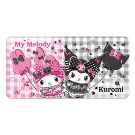 Sanrio XXL tapis de souris Pink Black Party Series My Melody & Kuromi