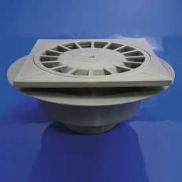 WOLFPACK LINEA PROFESIONAL Siphon de sol PVC T-86-V 25x25 110-90