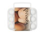 KINVARA HUEVERA ASA 12 CAVIDADES Blanche