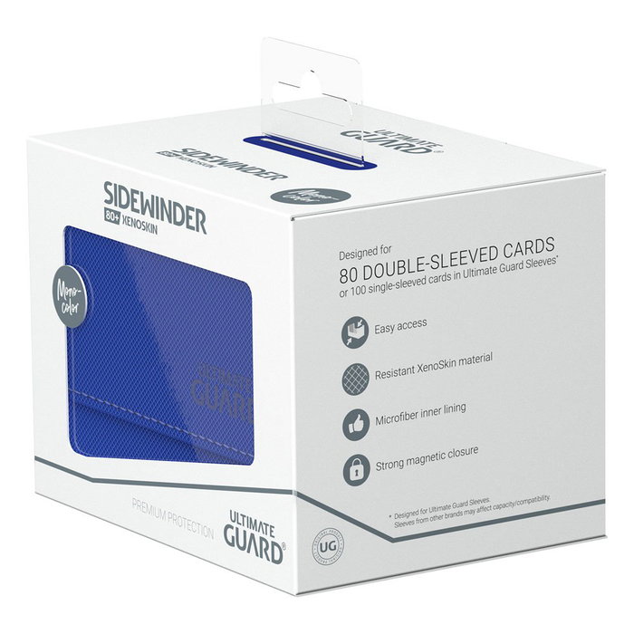 Ultimate Guard Sidewinder 80+ Xenoskin - Blue Ultimate Guard Sidewinder 80+ Xenoskin - Blue