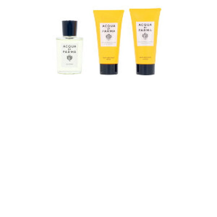 Acqua Di Parma Coffret Eau de Cologne 3 Pièces : Vaporisateur 100ml, Gel Douche 75ml, Lait Corps 75ml Unisexe