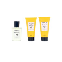 Acqua Di Parma COLONIA - Coffret Cadeau Unisexe Eau de Cologne Vaporisateur 100 ml + Gel Douche 75 ml + Lait pour le Corps 75 ml