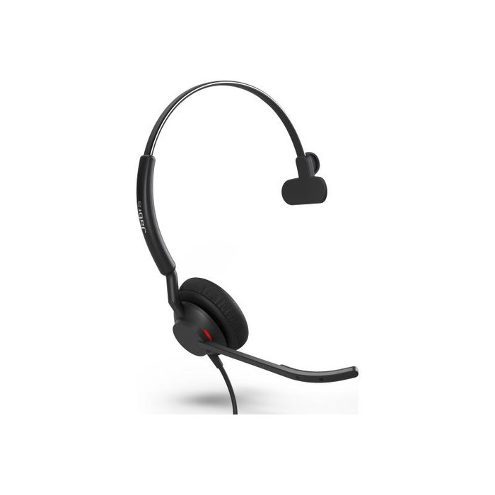 Jabra Engage 50 II UC (5093-610-299) - Casque mono avec microphone pour ordinateur, bureau, USB-A