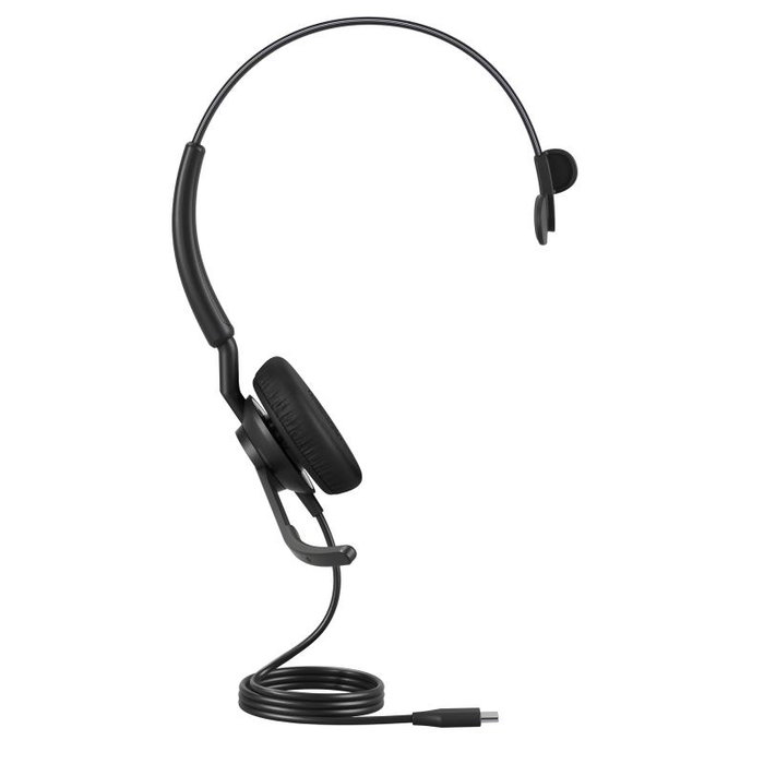 Jabra Engage 50 II UC (5093-610-299) - Casque mono avec microphone pour ordinateur, bureau, USB-A