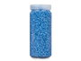 GIFTDECOR Bocal de pierres métallisées bleues 2-5 mm 700 g (Set de 12)
