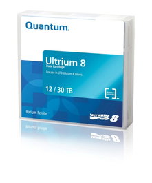 Quantum Ultrium 8 LTO, 12TB Native / 30TB Compressé, Rouge