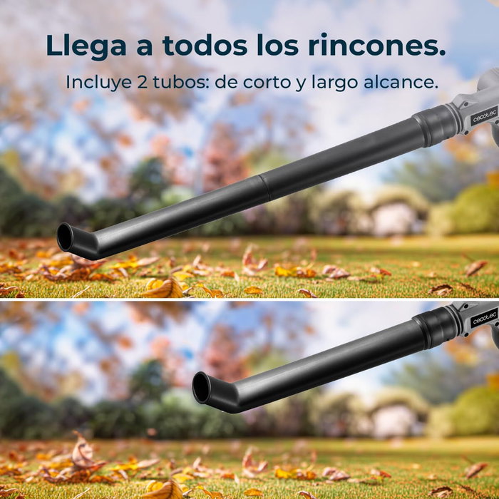 Cecotec Souffleur sans fil AirForce 2120 FreeMove 21V multifonction aspire gonfle noir