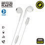 Muvit E58 Casque Stéréo Filaire USB Type C avec Micro Écologique Matériaux Recyclés