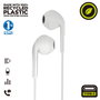Muvit E58 Casque Stéréo Filaire USB Type C avec Micro Écologique Matériaux Recyclés