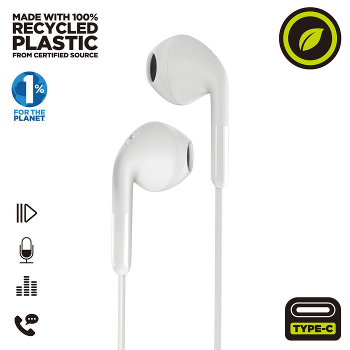 Muvit for Change E58 Blanc USB-C