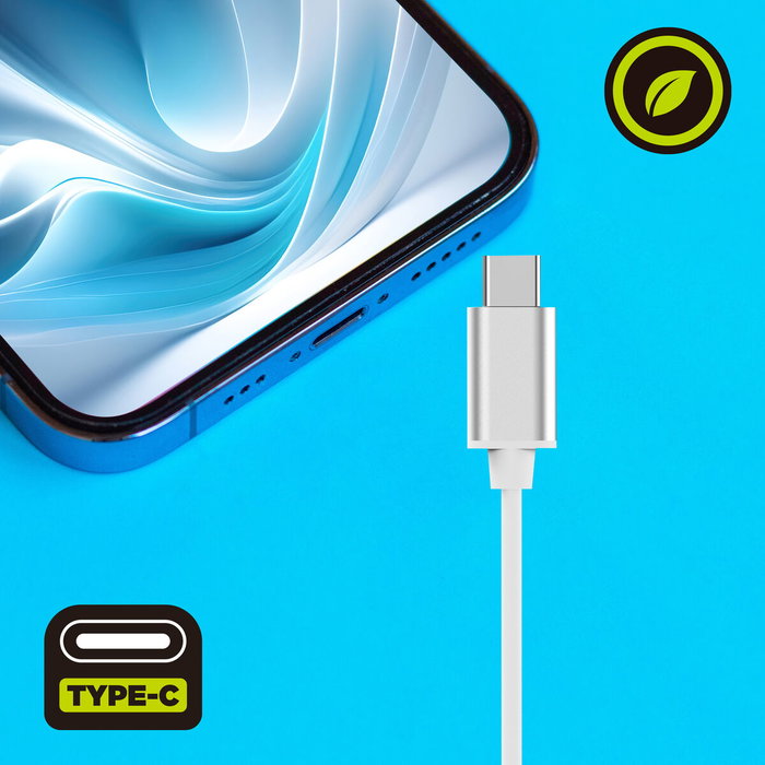 Muvit for Change E58 Blanc USB-C