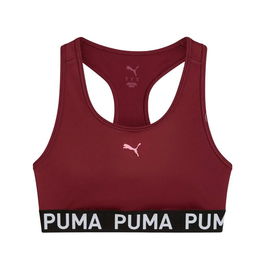 Soutien-gorge de Sport Puma 4Keeps Elastic Rouge foncé M