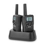 Alecto FR200BK Set de 2 Talkies-Walkies, Noir