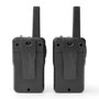 Alecto FR200BK Set de 2 Talkies-Walkies, Noir