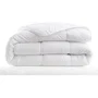 Abeil Couette Chaude Hiver Douceur Auvergnate 400 gr/m2 Blanc 200 x 200 cm 2 Personnes - Fibres Synthétiques - Fabriquée en France
