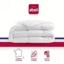 Abeil Couette Chaude Hiver Douceur Auvergnate 400 gr/m2 Blanc 200 x 200 cm 2 Personnes - Fibres Synthétiques - Fabriquée en France