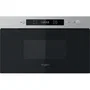 Whirlpool Four à Micro-Ondes Encastrable Inox MBNA900X 22 L - Technologie 3D Wave, Fonction Jet Defrost, Ouverture Latérale - Capacité pour Plats jusqu'à 28 cm
