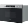 Whirlpool Four à Micro-Ondes Encastrable Inox MBNA900X 22 L - Technologie 3D Wave, Fonction Jet Defrost, Ouverture Latérale - Capacité pour Plats jusqu'à 28 cm
