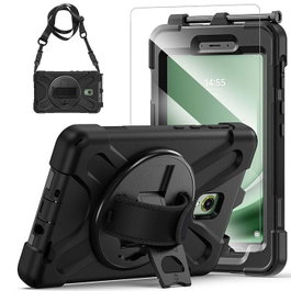 eSTUFF CHICAGO Full Body Defender pour Galaxy Tab Active3/Active5 - Noir